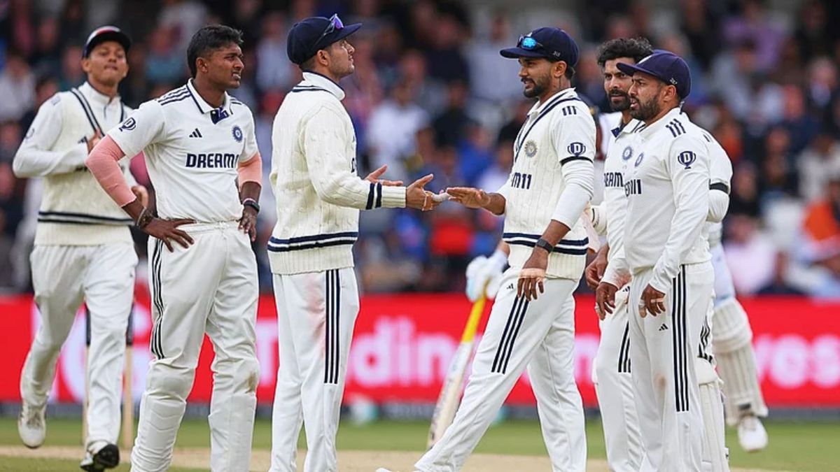 India down England