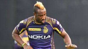 West Indies cricketer Andre Russell
